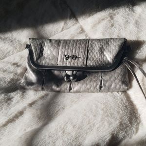 Jessica Simpson fold over clutch